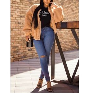 ✨Fashion Nova Medium Wash Denim Canopy Jeans, Size 5✨